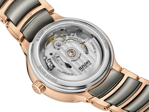 RADO 雷達錶 Centrix 晶萃系列開芯鏤空機械鑽面陶瓷腕錶 35mm R30029912