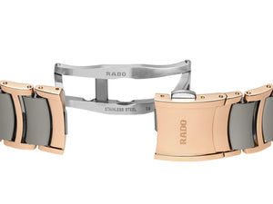 RADO 雷達錶 Centrix 晶萃系列開芯鏤空機械鑽面陶瓷腕錶 35mm R30029912