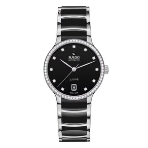 RADO 雷達錶 Centrix 晶萃系列鑽石陶瓷機械腕錶 35mm R30231712