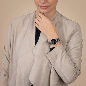 RADO 雷達錶 Centrix 晶萃系列鑽石陶瓷機械腕錶 35mm R30231712