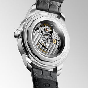 LONGINES 浪琴 Conquest 征服者系列復刻中央動力儲存腕錶 38mm L1.648.4.92.2 - 新萬國鐘錶