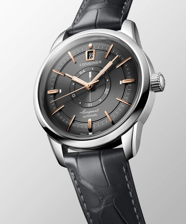 LONGINES 浪琴 Conquest 征服者系列復刻中央動力儲存腕錶 38mm L16484622