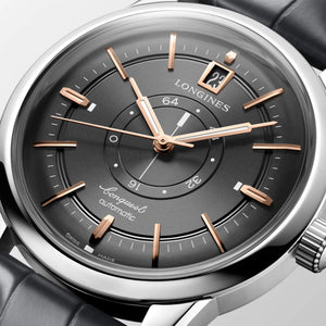 LONGINES 浪琴 Conquest 征服者系列復刻中央動力儲存腕錶 38mm L16484622