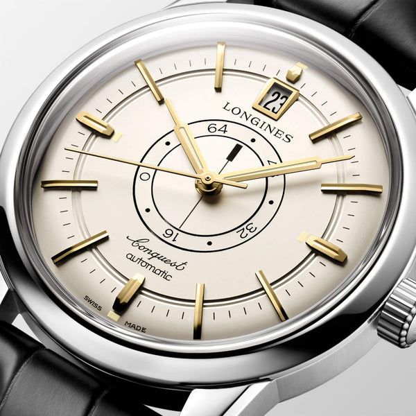 LONGINES 浪琴 Conquest 征服者系列復刻中央動力儲存腕錶 38mm L16484782