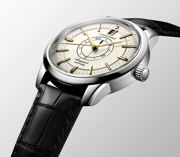 LONGINES 浪琴 Conquest 征服者系列復刻中央動力儲存腕錶 38mm L16484782