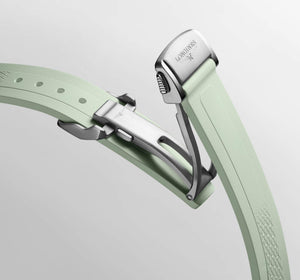 LONGINES 浪琴 Conquest 征服者系列淺綠色優雅時尚運動腕錶 34mm L34304029