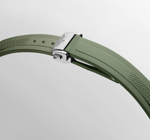 LONGINES 浪琴 Conquest 征服者系列不鏽鋼及18k玫瑰金優雅時尚運動腕錶 34mm L34305029