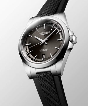 LONGINES 浪琴 Conquest 征服者系列黑色優雅時尚運動腕錶 38mm L37204529