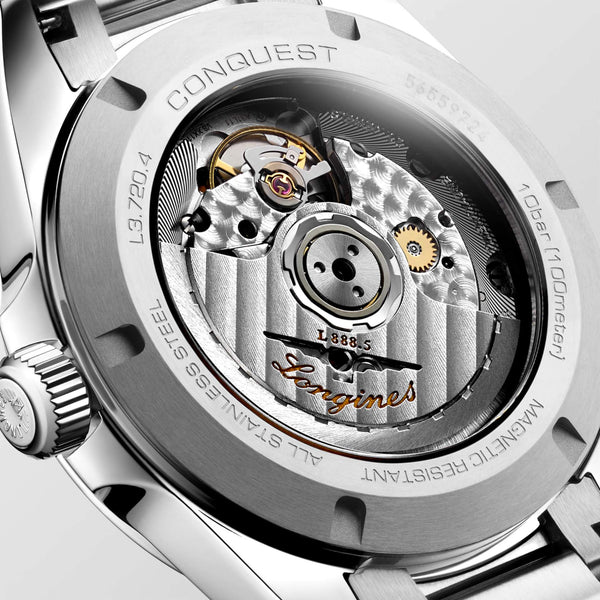 LONGINES 浪琴 Conquest 征服者系列藍色優雅時尚運動腕錶 38mm L37204926