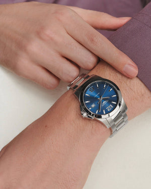 LONGINES 浪琴 Conquest 征服者系列石英腕錶 41mm L37594966 - 新萬國鐘錶