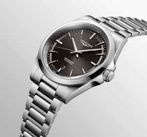 LONGINES 浪琴 Conquest 征服者系列黑色優雅時尚運動腕錶 41mm L38304526