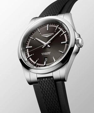 LONGINES 浪琴 Conquest 征服者系列黑色優雅時尚運動腕錶 41mm L38304929