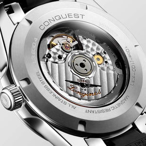 LONGINES 浪琴 Conquest 征服者系列黑色優雅時尚運動腕錶 41mm L38304929