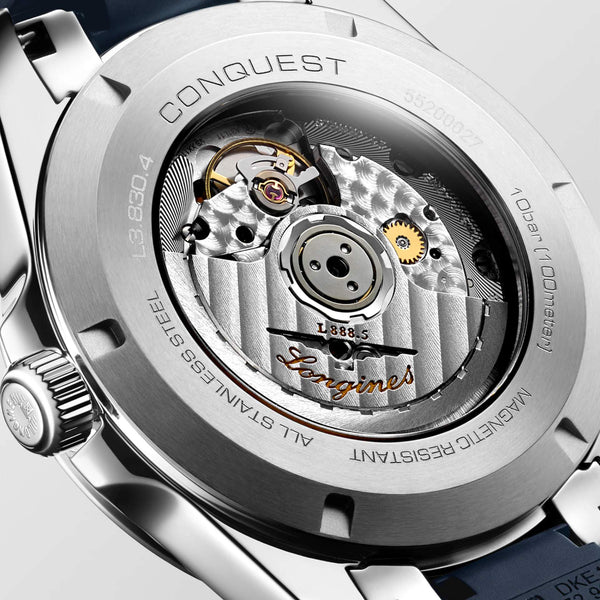 LONGINES 浪琴 Conquest 征服者系列藍色優雅時尚運動腕錶 41mm L38304929