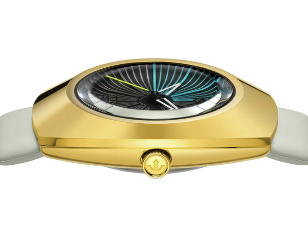RADO 雷達 DiaStarOriginal鑽星系列 X Tej Chauhan特別版自動機械腕錶 38mm R12165155