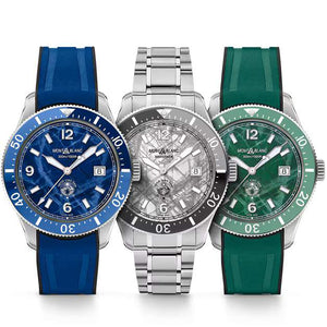 MontBlanc 萬寶龍 Iced Sea 日期顯示自動腕錶限量版套裝 - 191 套 MB131326