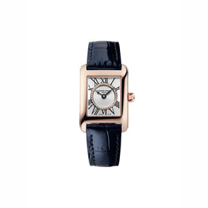 Frederique Constant 康斯登 Classics CARREE 方形典雅PVD玫瑰金石英女錶 23×21mm FC-200MCDC14