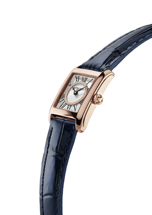 Frederique Constant 康斯登 Classics CARREE 方形典雅PVD玫瑰金石英女錶 23×21mm FC-200MCDC14
