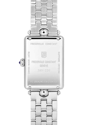 Frederique Constant 康斯登 Art Deco Carree 方形典雅石英女士腕錶 28×20.70mm FC-200MPW2AC6B