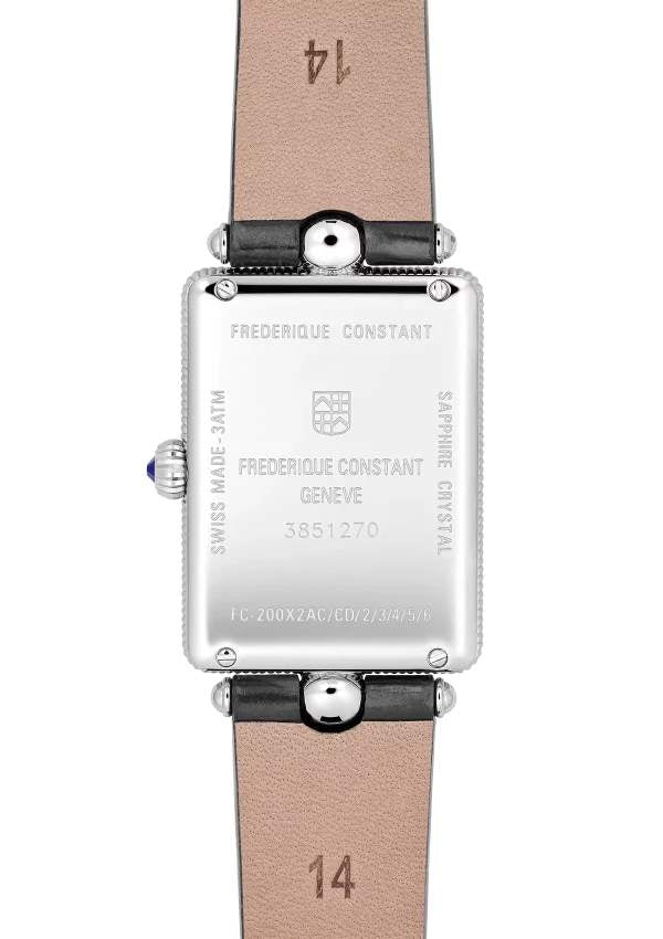 Frederique Constant 康斯登 Art Deco Carree 方形典雅真鑽石英女士腕錶 28×20.70mm 200MPW2ACD6