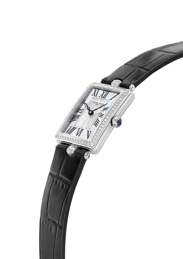 Frederique Constant 康斯登 Art Deco Carree 方形典雅真鑽石英女士腕錶 28×20.70mm 200MPW2ACD6