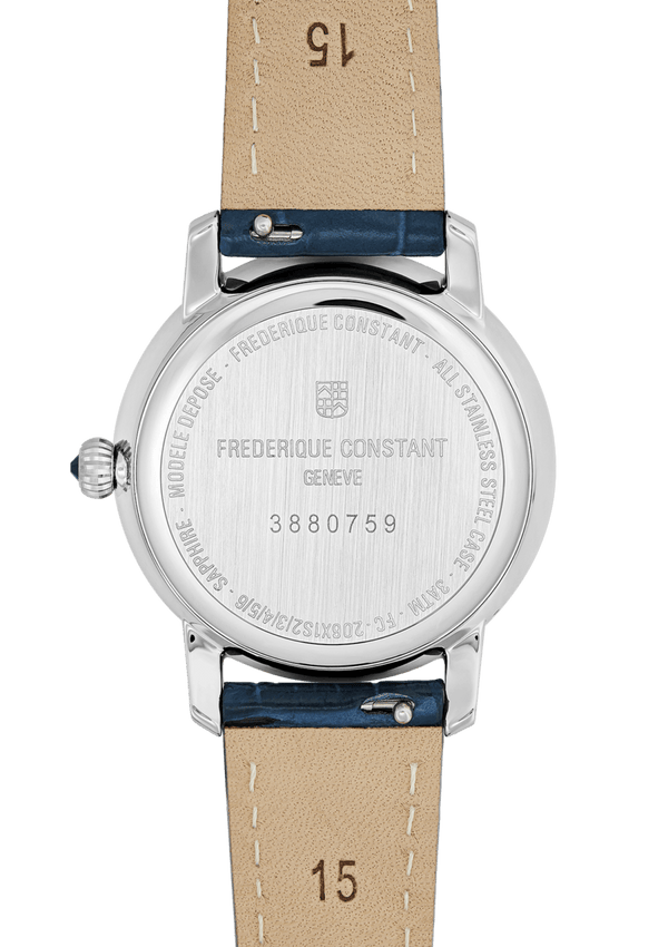 Frederique Constant 康斯登 SLIMLINE 真鑽母貝月相腕錶 30mm FC-206MPND1S6