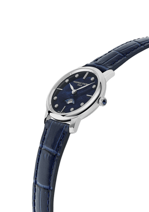 Frederique Constant 康斯登 SLIMLINE 真鑽母貝月相腕錶 30mm FC-206MPND1S6