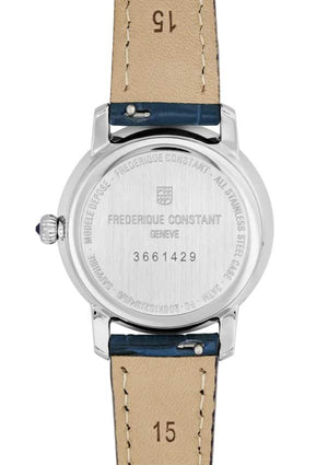 Frederique Constant 康斯登 SLIMLINE 真鑽母貝月相石英腕錶 30mm FC-206MPWD1S6