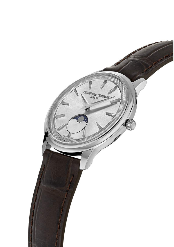 Frederique Constant 康斯登 Classics Moneta Moonphase系列優雅月相石英腕錶 37mm FC-206S3S6