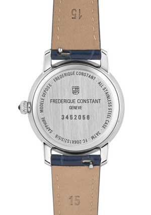 Frederique Constant 康斯登 SLIMLINE 簡約月相石英腕錶 30mm FC-206SW1S6