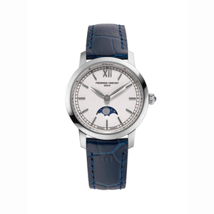 Frederique Constant 康斯登 SLIMLINE 簡約月相石英腕錶 30mm FC-206SW1S6
