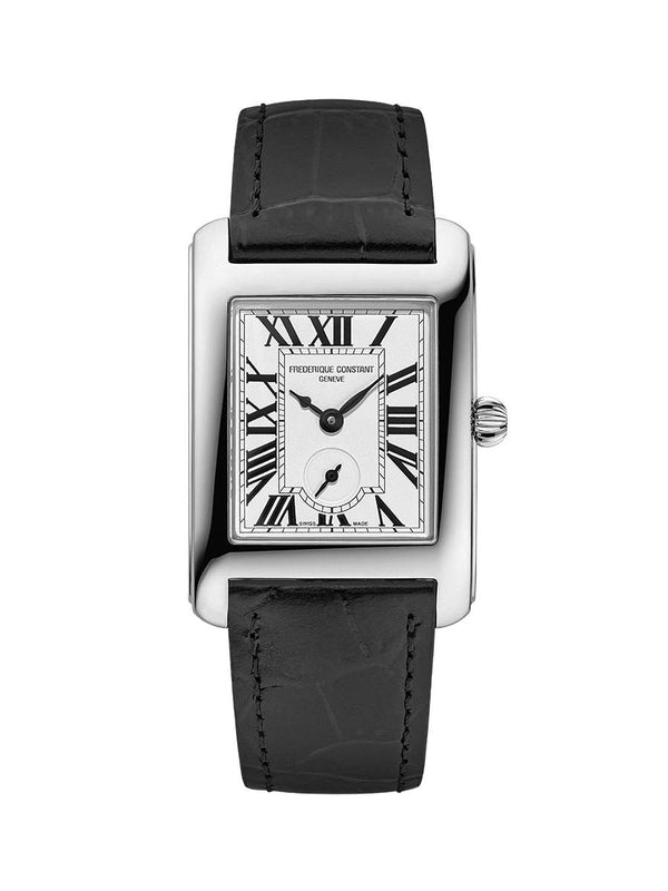 Frederique Constant 康斯登 Classics CARREE 方形典雅石英女士腕錶 36×25.20mm FC-235S2C6