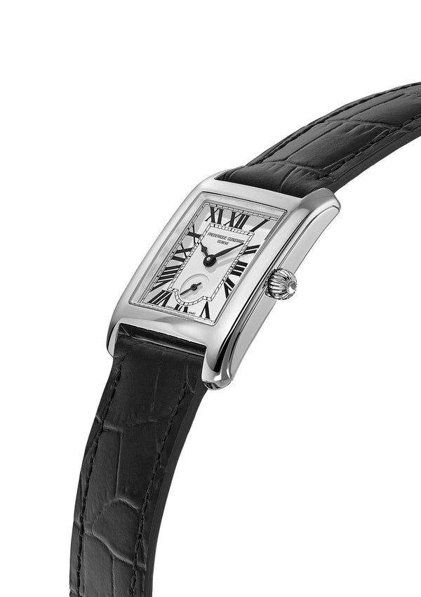 Frederique Constant 康斯登 Classics CARREE 方形典雅石英女士腕錶 36×25.20mm FC-235S2C6