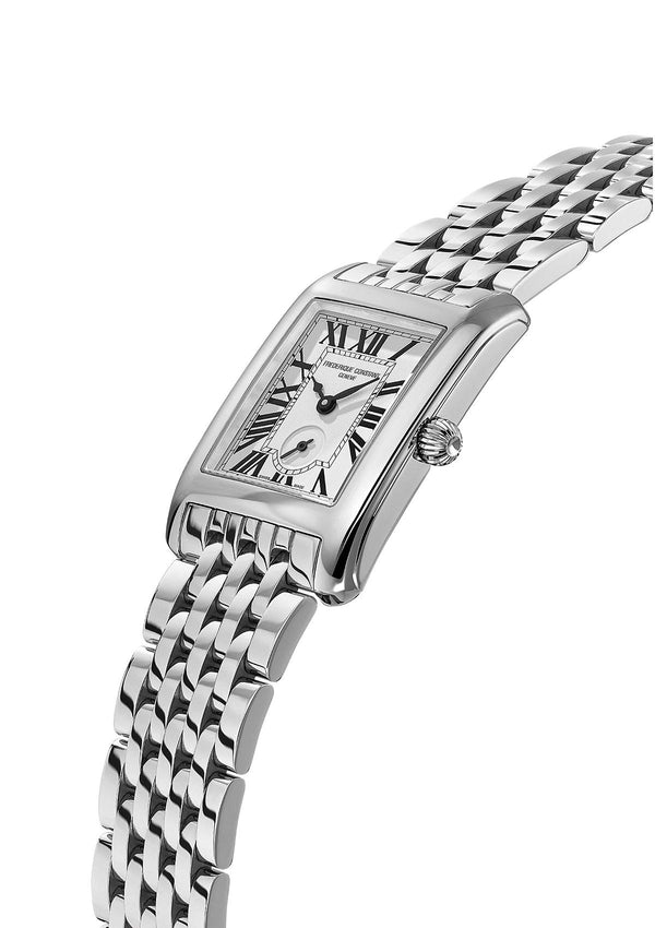 Frederique Constant 康斯登 Classics CARREE 方形典雅石英女士腕錶 36×25.20mm FC-235S2C6B