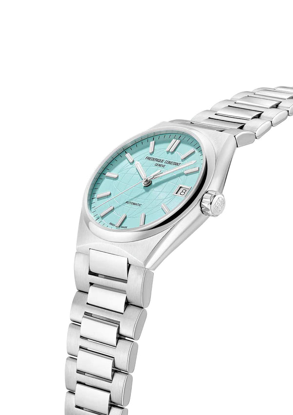 Frederique Constant 康斯登 HIGHLIFE 淺藍色機械腕錶 34mm FC-303LB2NH6B