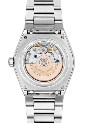 Frederique Constant 康斯登 HIGHLIFE 鑽圈藍面閃粉機械腕錶 34mm FC-303LBSD2NHD6B