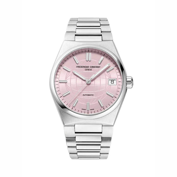 Frederique Constant 康斯登 HIGHLIFE 粉紅色機械腕錶 34mm FC-303LP2NH6B
