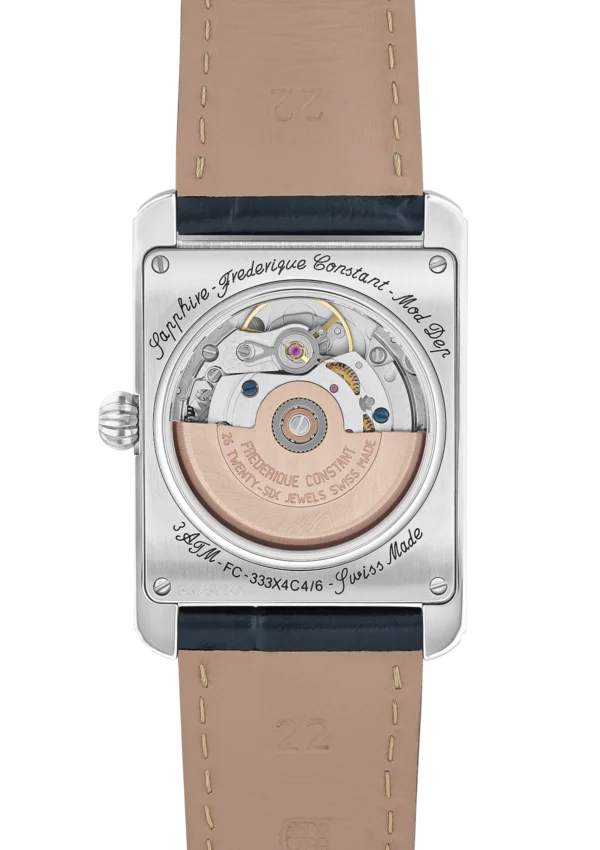 Frederique Constant 康斯登 Classics CARREE 方形典雅月相機械腕錶 42mm FC-333N4C6