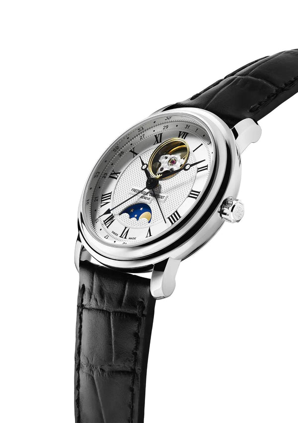 Frederique Constant 康斯登 Classics 系列心跳月相日期機械腕錶 40mm FC-335MC4P6