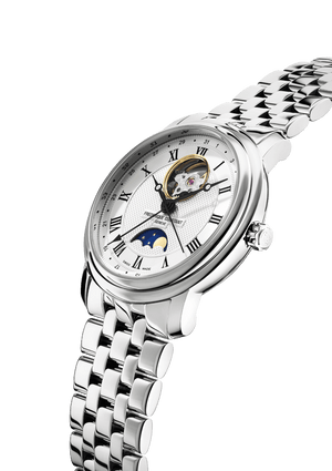 Frederique Constant 康斯登 Classics 系列心跳月相日期機械腕錶 40mm FC-335MC4P6B2
