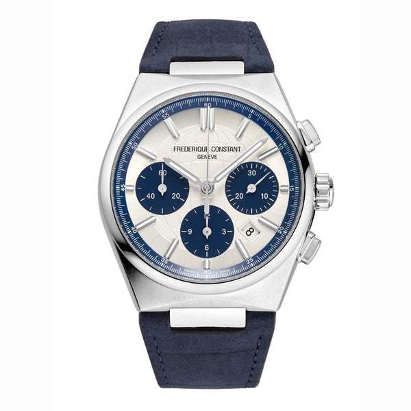 Frederique Constant 康斯登 HIGHLIFE 熊貓計時碼錶機械腕錶 41mm FC-391WN4NH6
