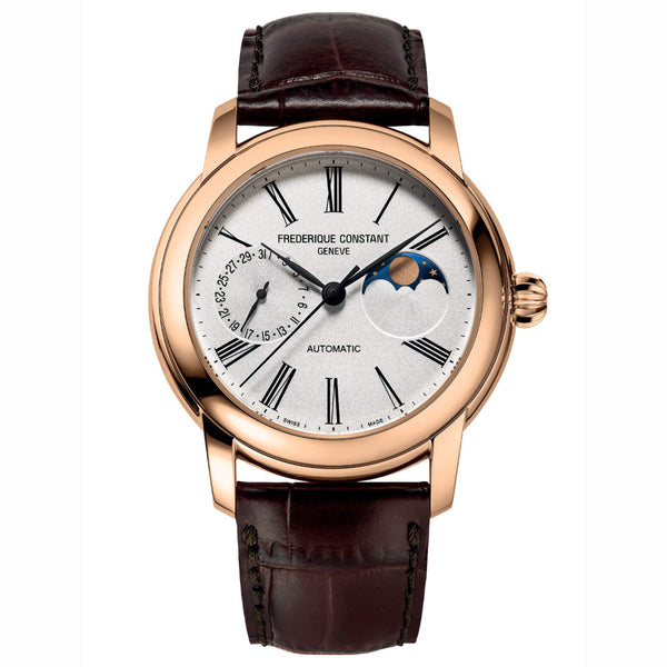 Frederique Constant 康斯登 Manufacture 自製機芯經典月相腕錶 42mm FC-712MS4H4