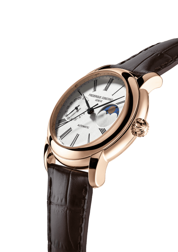 Frederique Constant 康斯登 Manufacture 自製機芯經典月相腕錶 42mm FC-712MS4H4