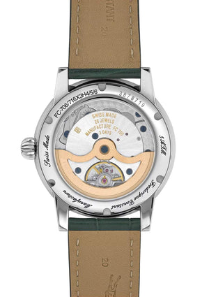 Frederique Constant 康斯登 Manufacture 自製機芯指針式月相日期顯示 40mm FC-716GR3H6