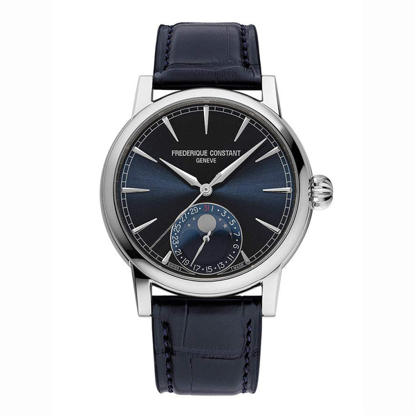 Frederique Constant 康斯登 Manufacture 自製機芯指針式月相日期顯示 40mm FC-716N3H6