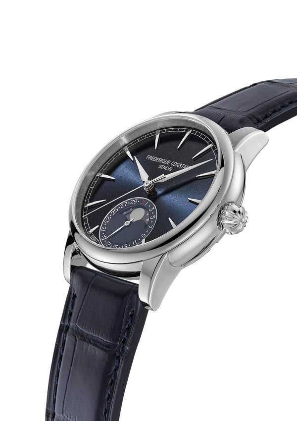 Frederique Constant 康斯登 Manufacture 自製機芯指針式月相日期顯示 40mm FC-716N3H6