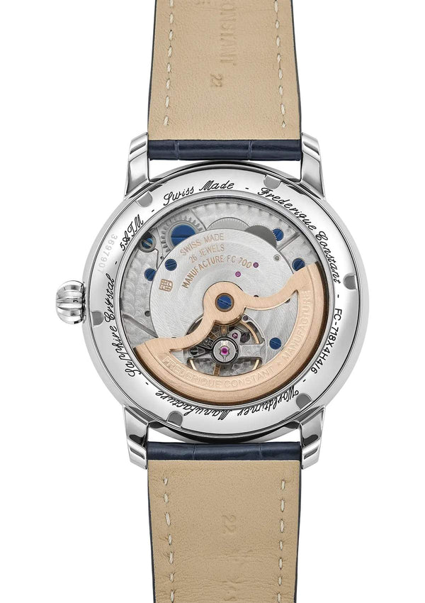 Frederique Constant 康斯登 Manufacture 自製機芯世界時區腕錶 42mm FC-718NWM4H6