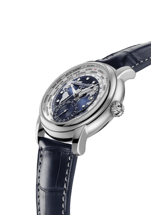 Frederique Constant 康斯登 Manufacture 自製機芯世界時區腕錶 42mm FC-718NWWM4H6