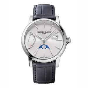 Frederique Constant 康斯登 Manufacture 自製機芯大日期動力儲存月相顯示 40mm FC-735S3H6