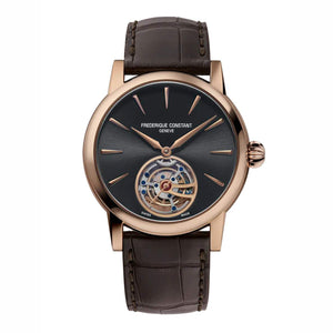 Frederique Constant 康斯登 Manufacture 自製機芯陀飛輪18k玫瑰金腕錶 39mm FC-980G3H9 - 新萬國鐘錶